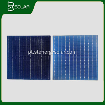 Painel solar fotovoltaico de 12BB de cristal único